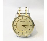 ساعت مچی عقربه ای رومانسون طلائی نقره ای هایکپی مدل ROMANSON RM-278